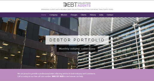 Debt Collection Agents Website